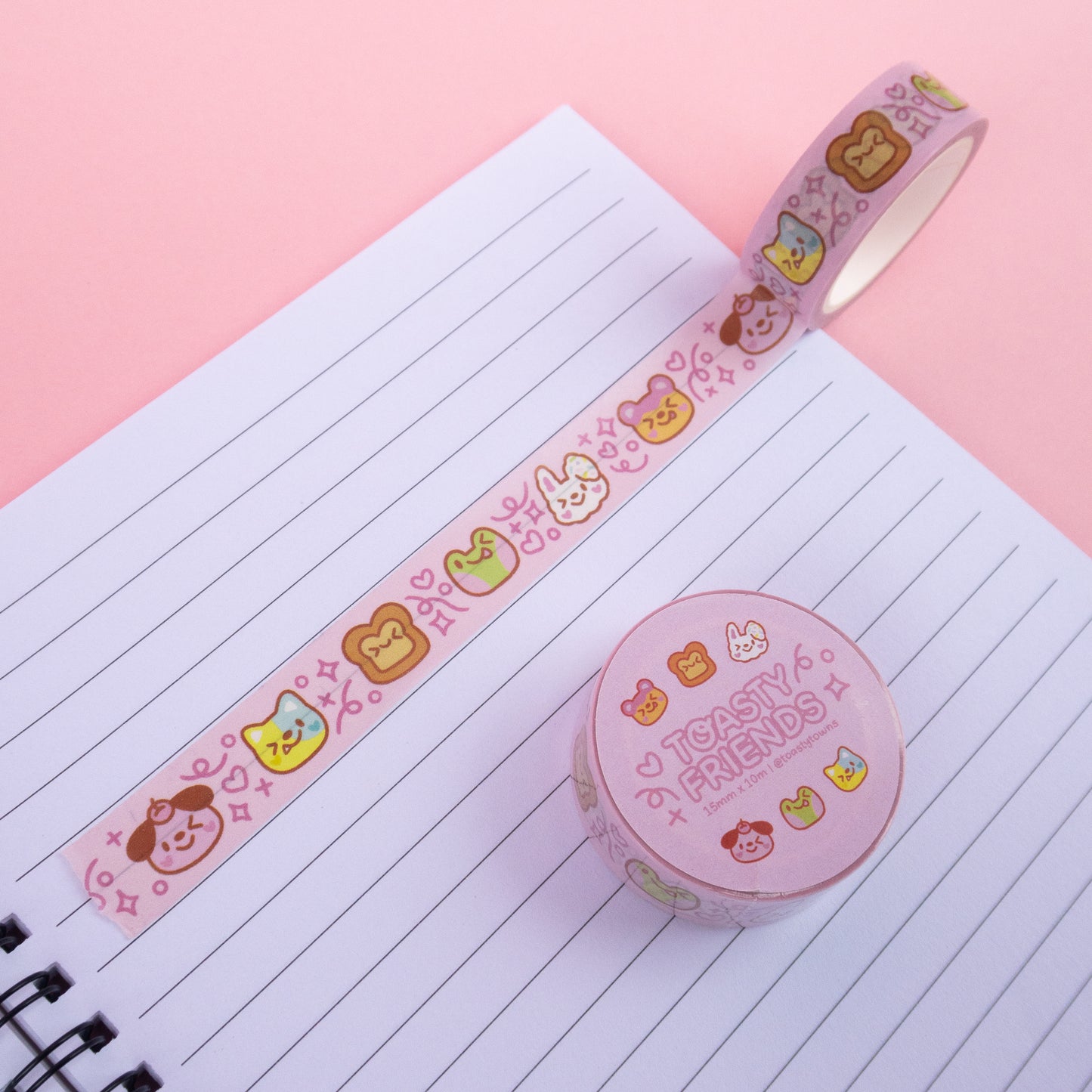 Toasty Friends Washi Tape