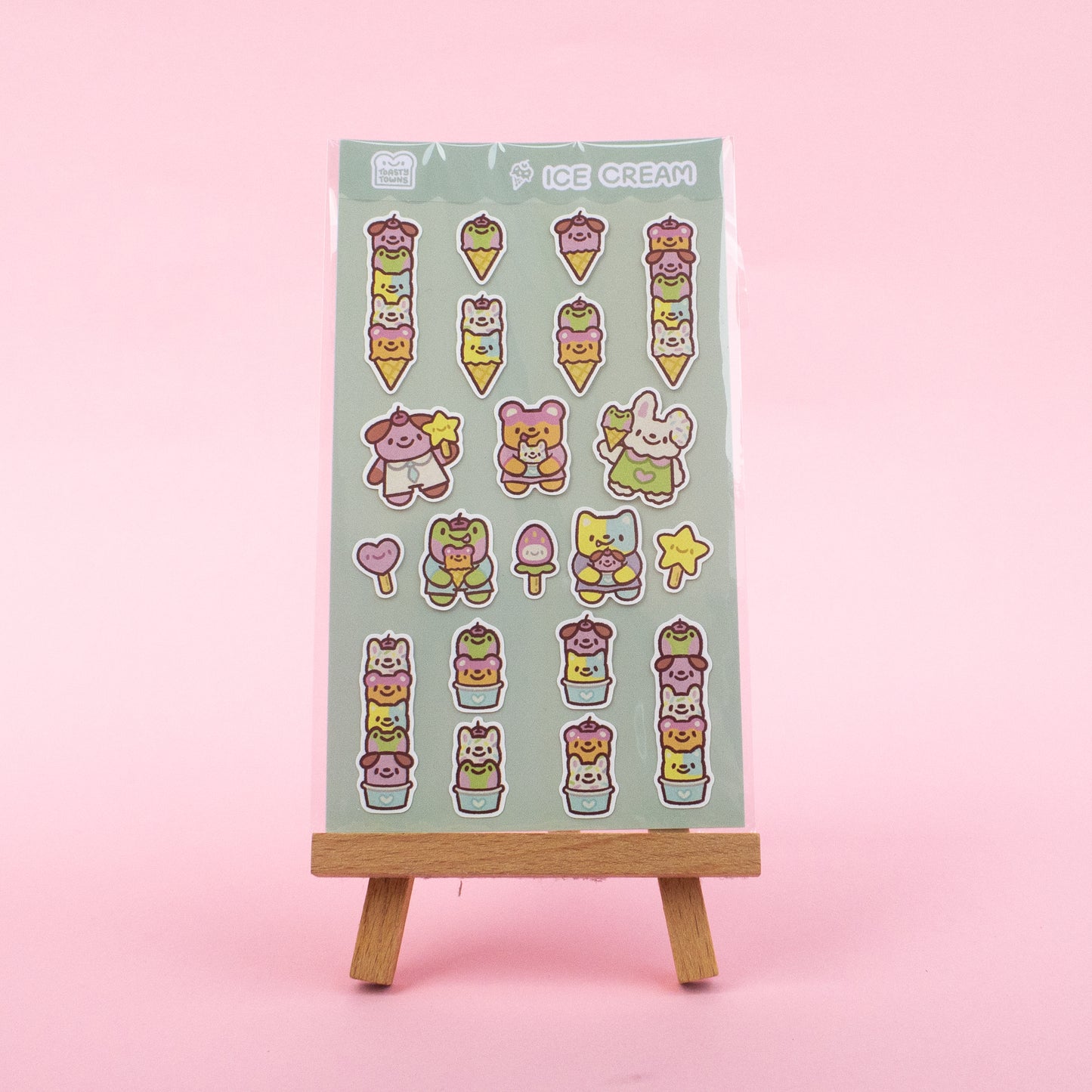 Ice Cream Sticker Sheet