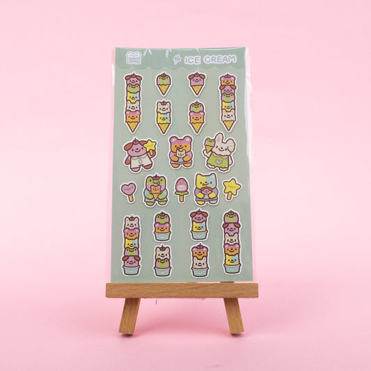 Ice Cream Sticker Sheet