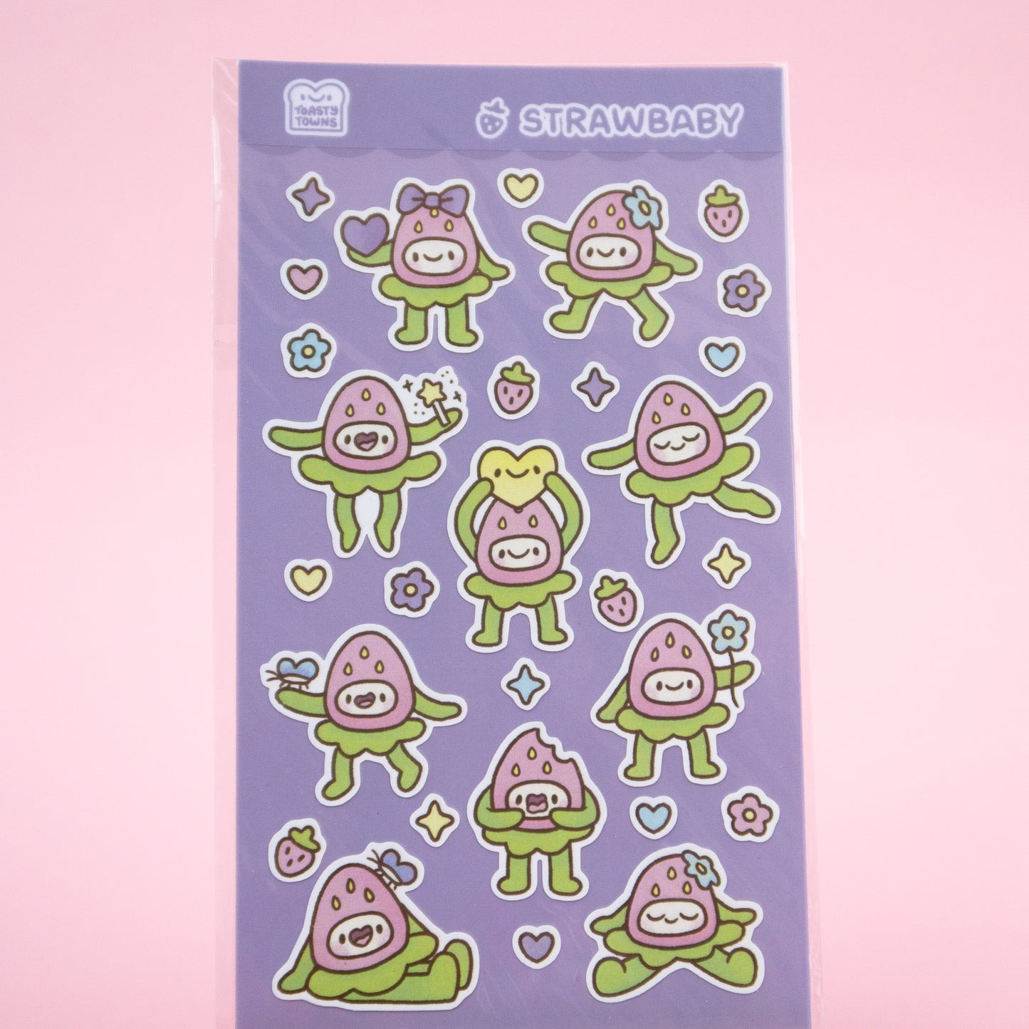 Strawbaby Sticker Sheet