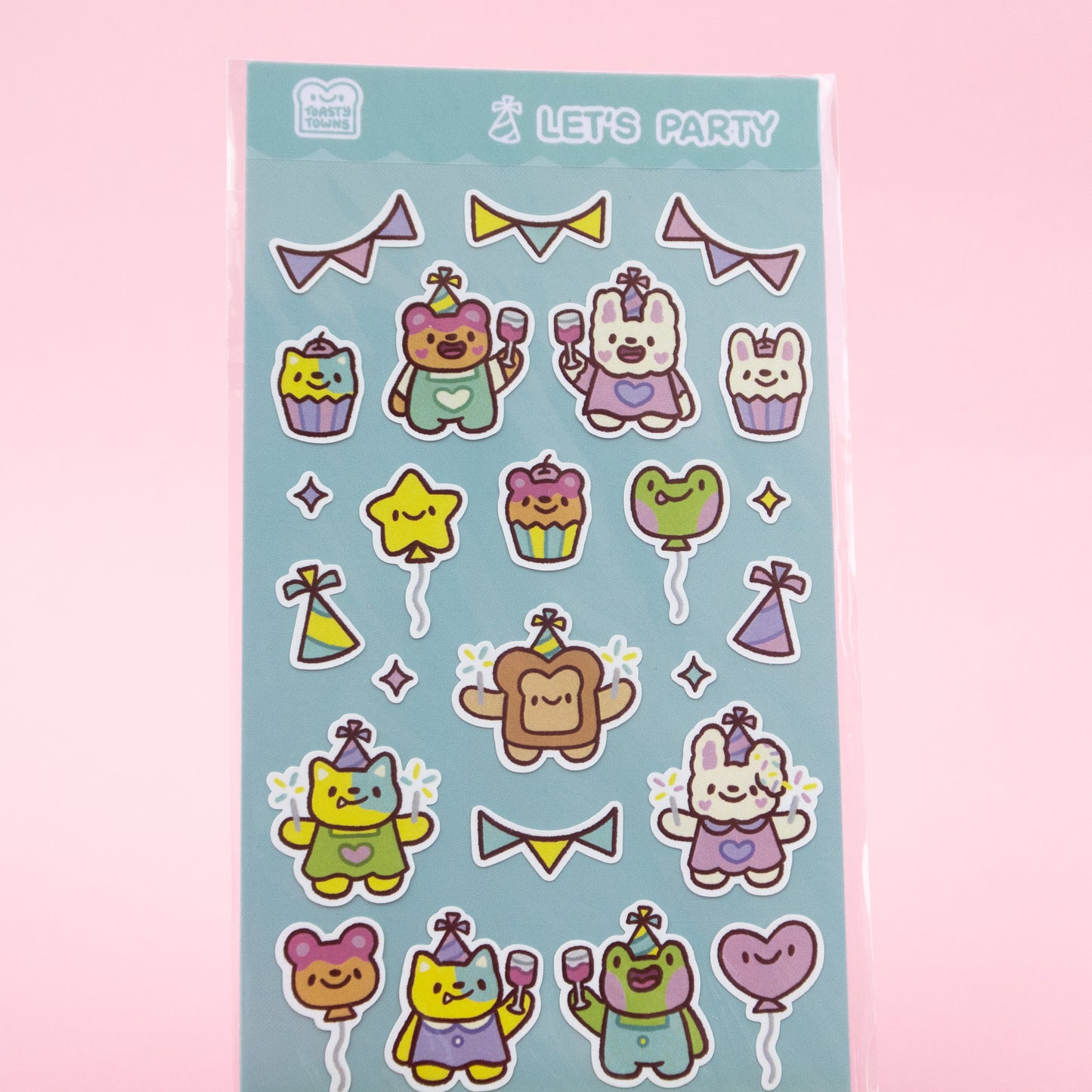 Let's Party Sticker Sheet