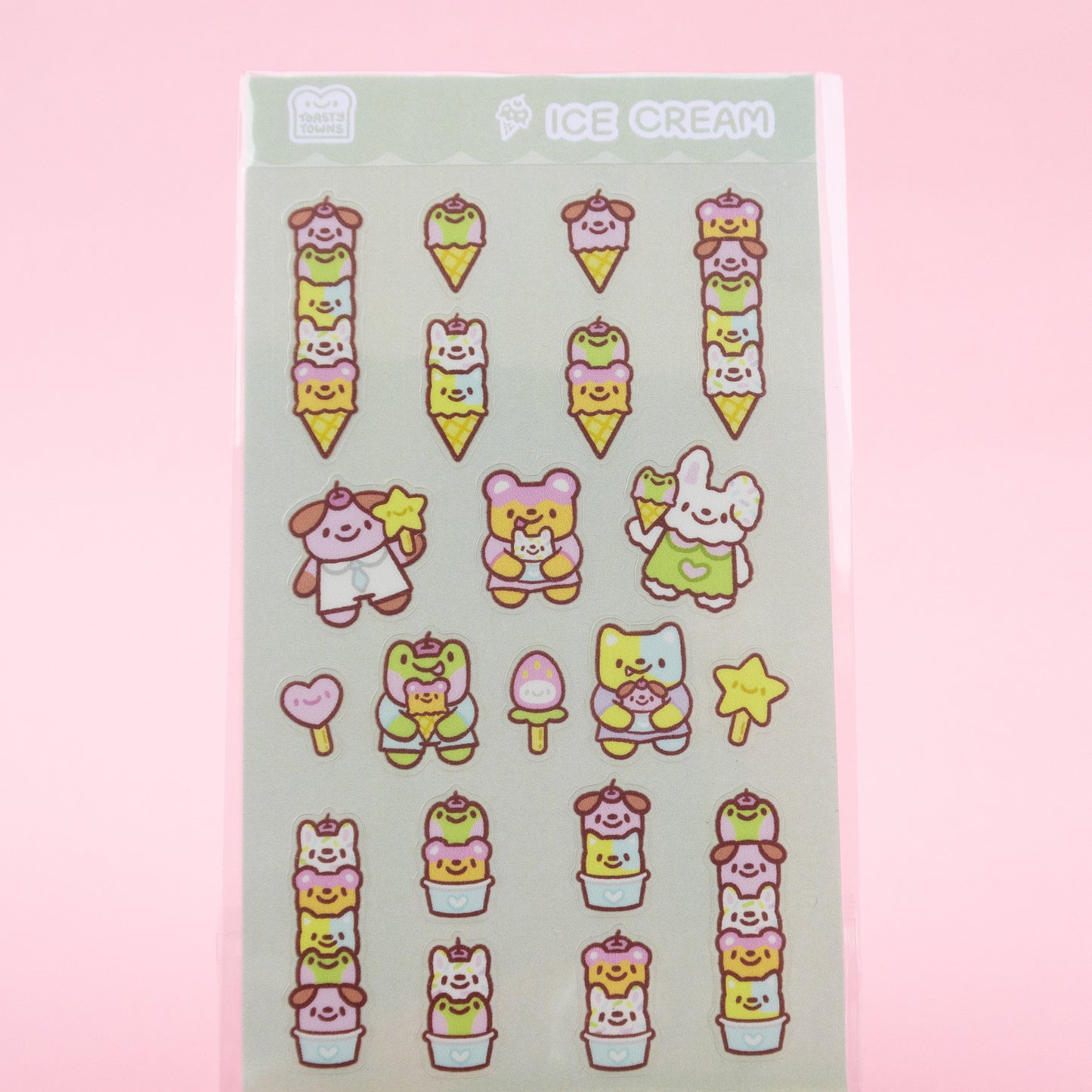 Ice Cream Sticker Sheet