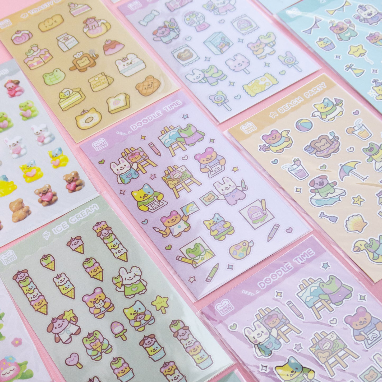 Bundle of 2 Sticker Sheets