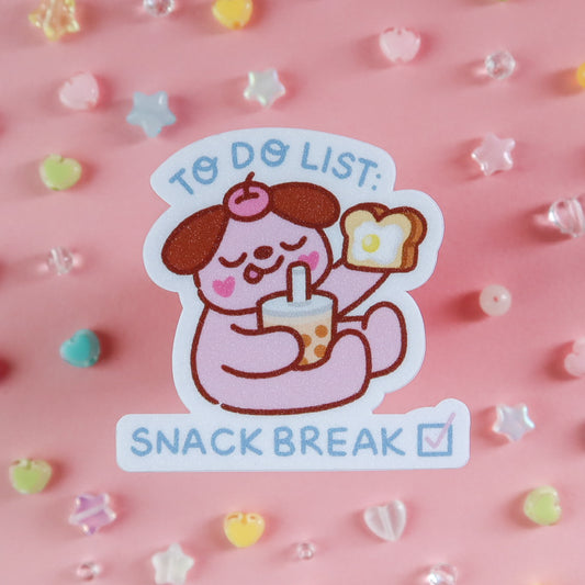 Snack Break Sticker