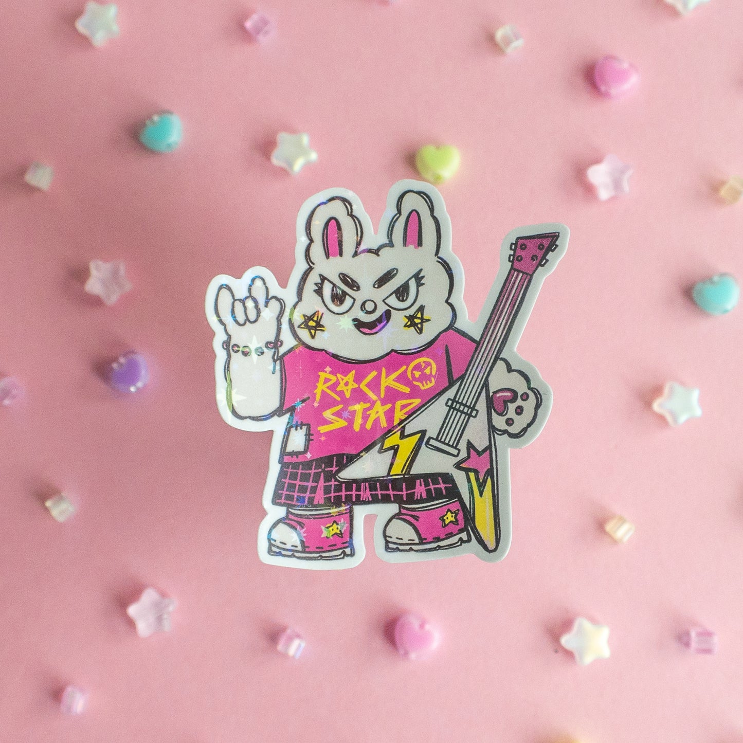 Flossie Rockstar Sticker