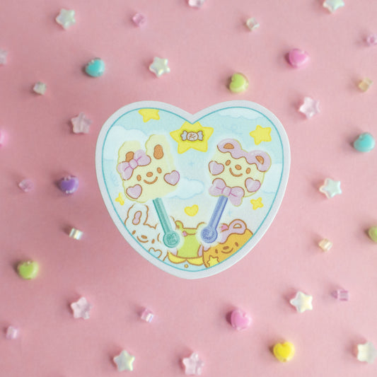 Heart Chocolate Sticker