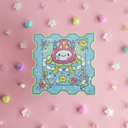 Strawbaby Stamp Sticker