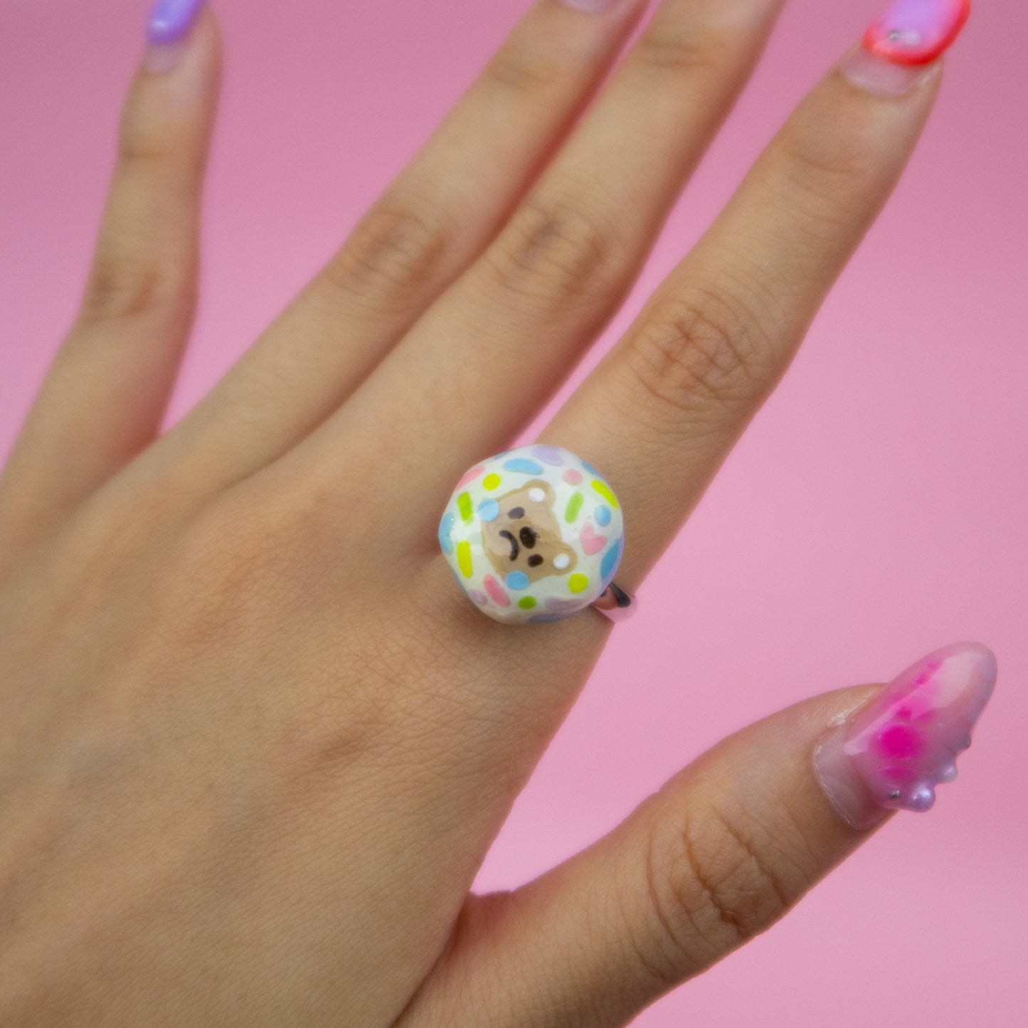 Boo Cake Ring