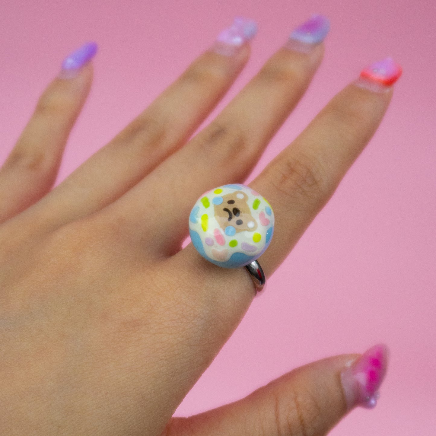 Boo Cake Ring