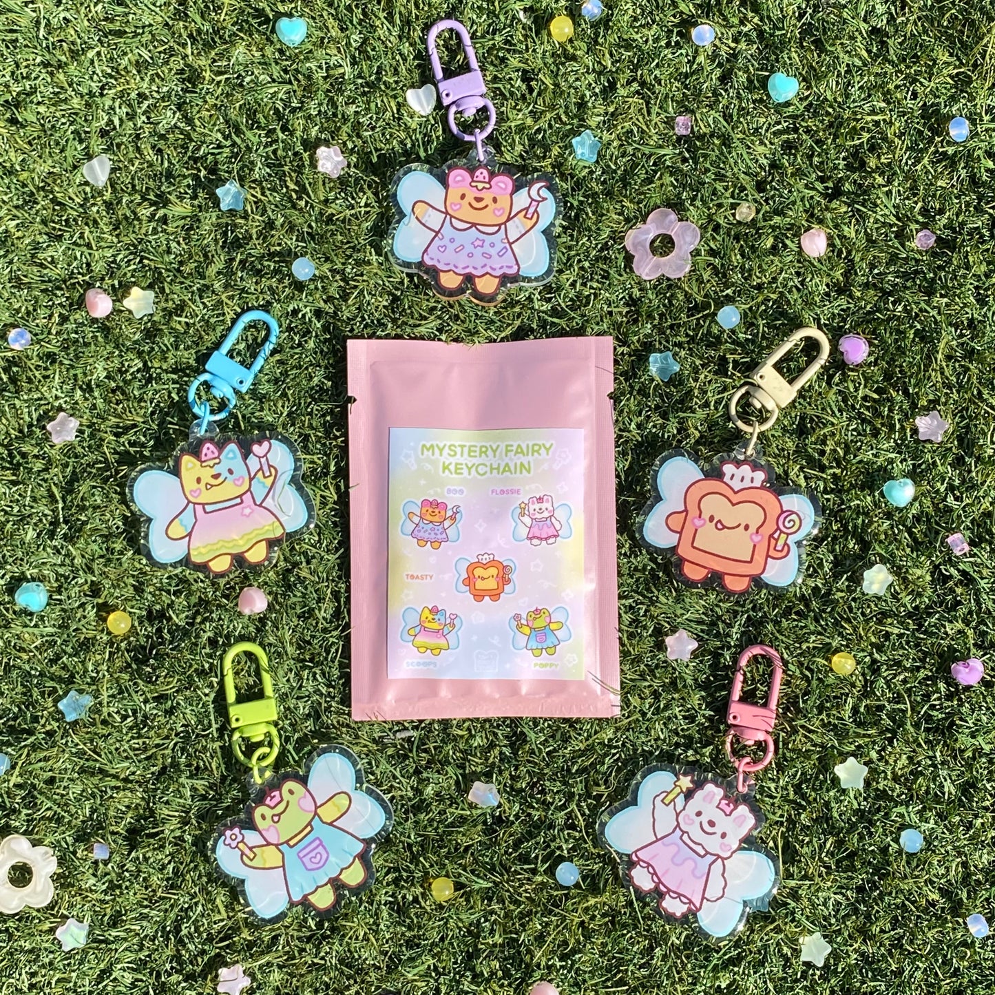 Mystery Fairy Keychains