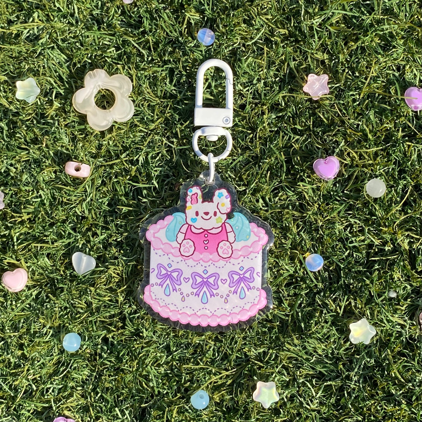 Bento Cake Keychains